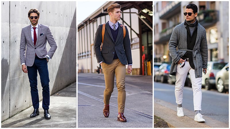Business Casual Men Chinos