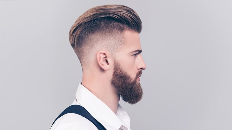 Midjourney High Fade Haircut Portrait Template – Socialdraft