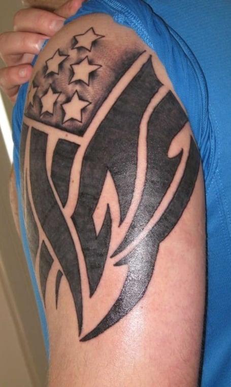 patriotic tribal tattoos