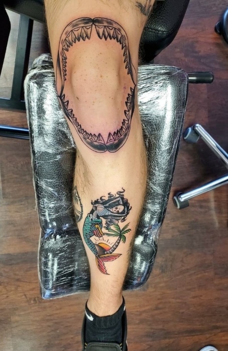 Pin by Gabi Sullivan on tattoo  Knee tattoo Leg tattoos Inspirational  tattoos