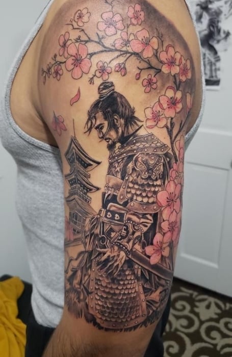 chinese warrior tattoo symbol