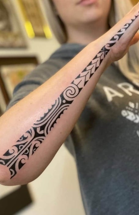 Top 53 Tribal Forearm Tattoo Ideas 2021 Inspiration Guide