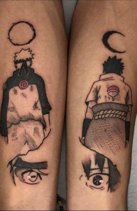 Naruto matching tattoos done by @nahz.tattoo To submit your work use the  tag #gamerink And don't forget to share our page too! #tattoo… | Instagram