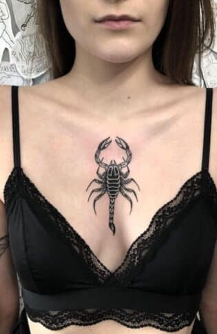 Sexy Sternum Tattoos For Women The Trend Spotter