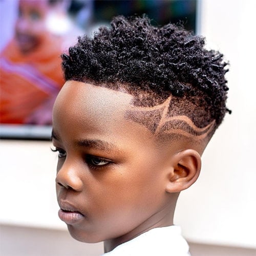 hair designs for boys fades