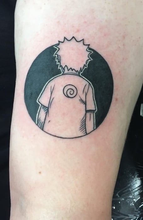 felt like sharing my 2 Naruto tattoos blessed to have those pieces of art  on me  rNaruto